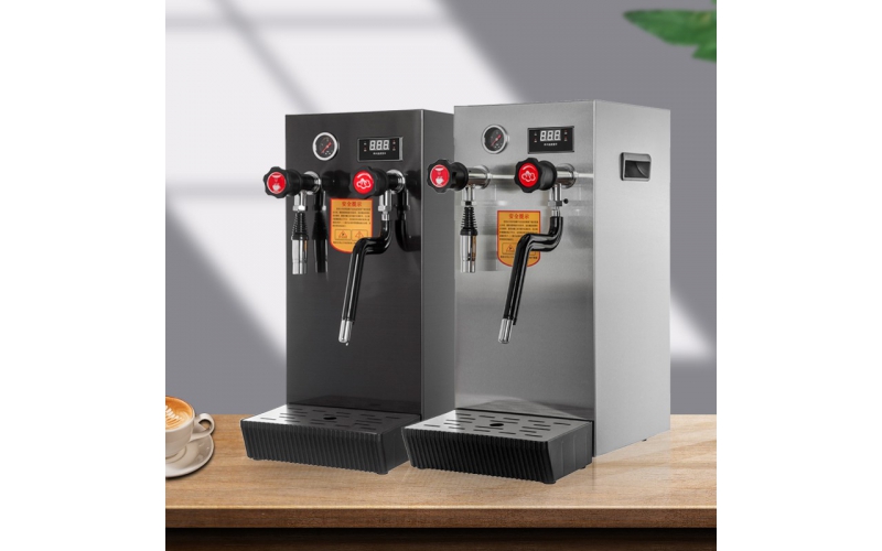 商用蒸汽機奶泡機全自動步進式開水機奶茶店專用加熱器萃茶蒸汽機