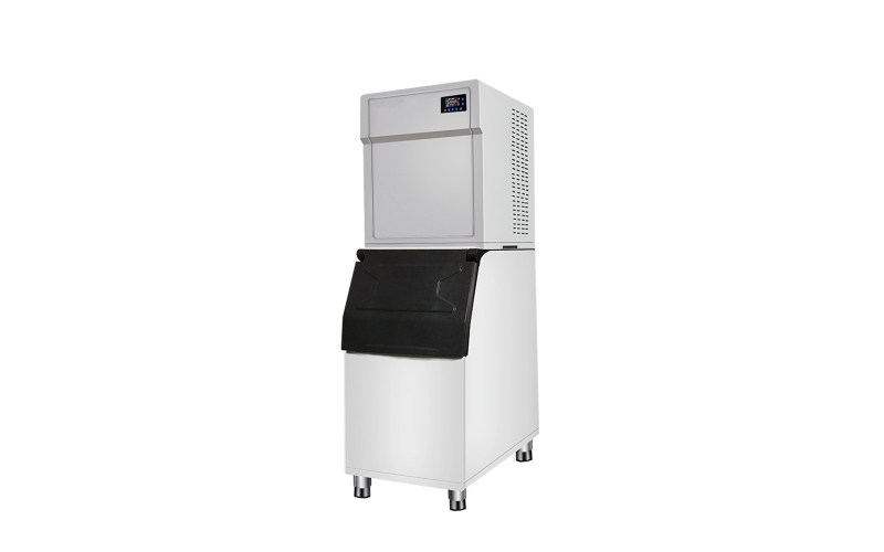 制冰機商用奶茶店大型全自動快速吧臺方形月牙大冰塊出冰機
